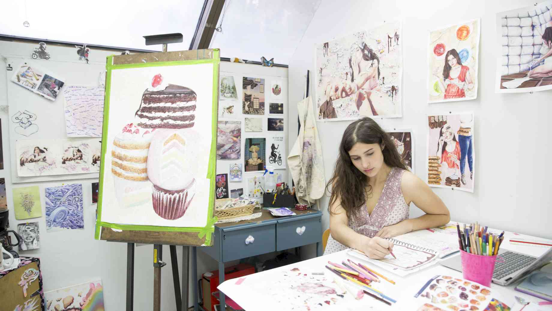 Drawing studio