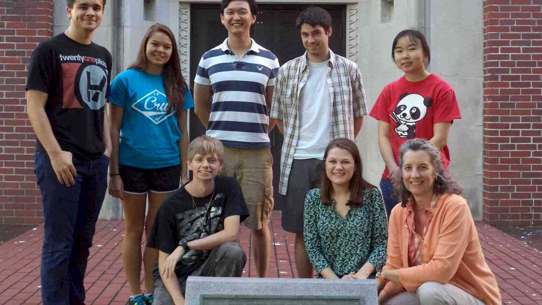 Members of the Fall 2016 Carillon Studio with Guest Artist Roy Lee (center back)