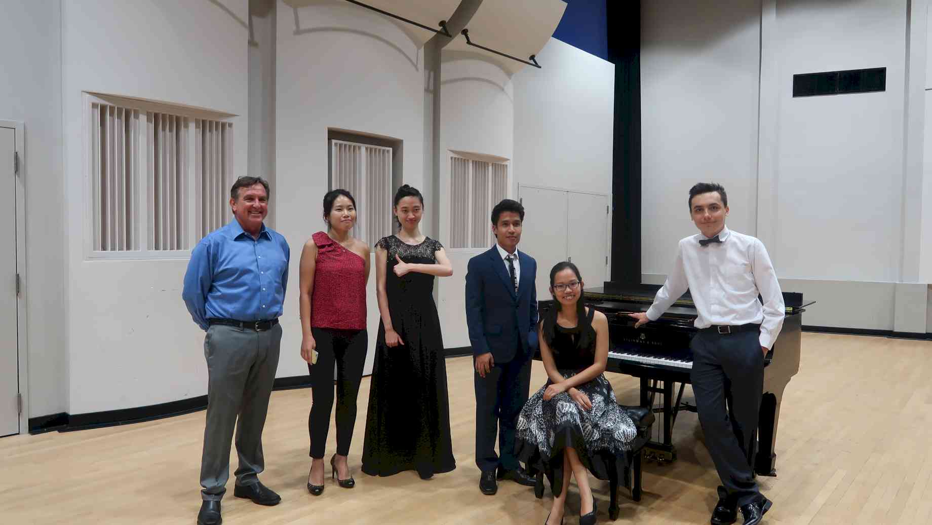 After the participant recital